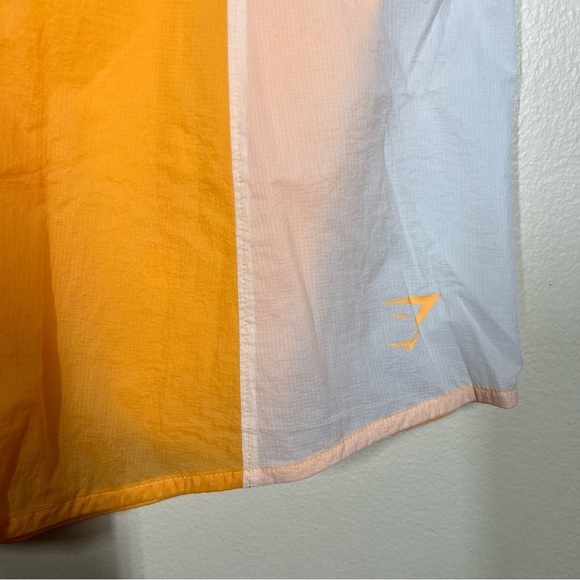 Gymshark Womens Pulse 2 In 1 Running Shorts Apricot Orange Size XXL NWOT - Picture 3 of 7